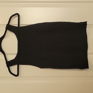 NWT J.Crew Sweater Knit Tank Top Black Size Small